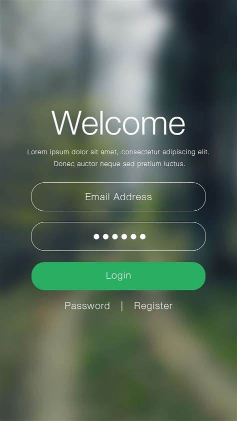 Login Page Ui Design In Android Lightroom Everywhere