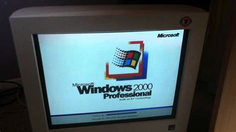 Windows 2000 Startup Youtube