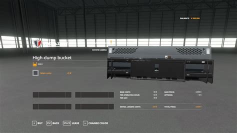 Moд Paladin High Dump Bucket V10 для Farming Simulator 2019 Fs 19