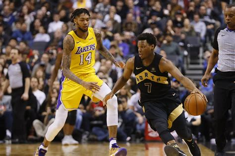 lakers  raptors game preview  thread starting time tv schedule