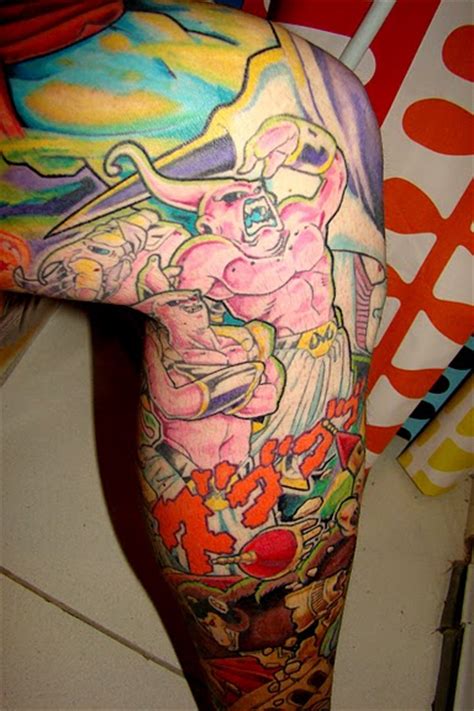 Posting photos daily of tattoo art that has been inspired by dragon ball z. Dragon Ball Z Epic Tattoo #LegaNerd