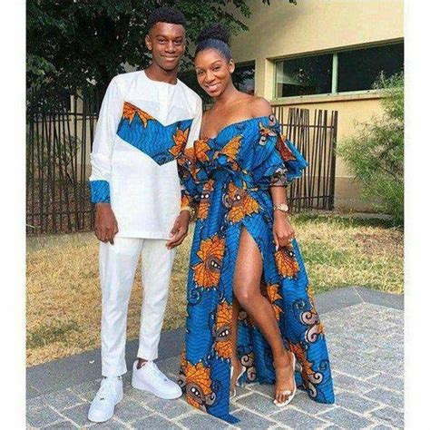 African Couples Outfits African Fashion African Attire Etsy In 2021