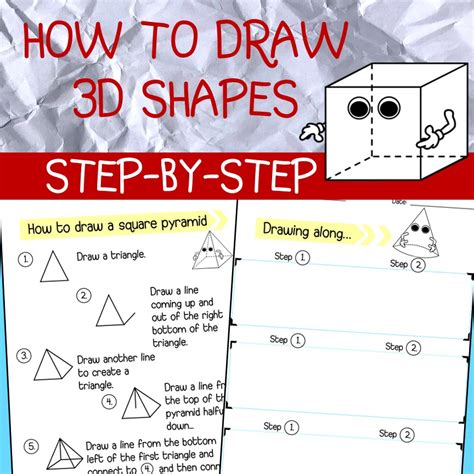 How To Draw 3d Shapes Made By Teachers