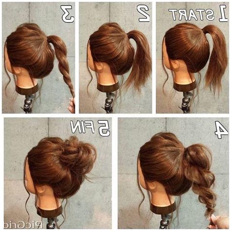 Whether you want a tight and formal top knot, or a messy and loose top knot, they are all adorable and a perfect go to. Quick easy hairstyles for long straight hair - Hairstyles ...