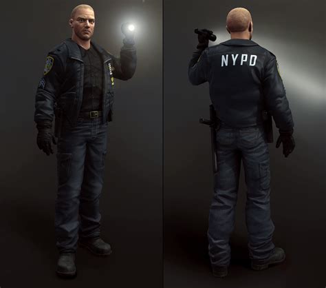Artstation Nypd Policeman Personal Project