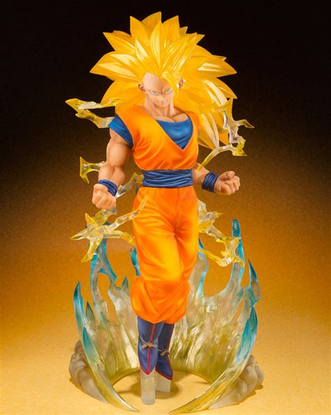 A page for describing characters: Power Up with Bandai's Dragon Ball Z Son Goku Super Saiyan 3 Version Figuarts Zero Statue