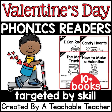 Valentines Day Decodable Readers A Teachable Teacher