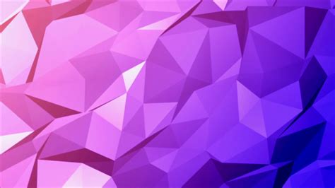 Abstract Pink Blue Polygon Background Stock Motion Graphics Sbv