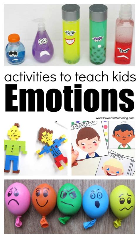activities  teach kids emotions emotions preschool