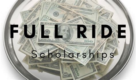 Guide To Full Ride Scholarships Hive College Buzz