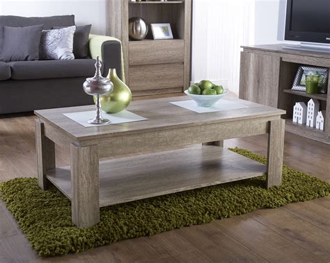 Take this coffee table, which doubles as a storage bin, allowing you to clear away any clutter at a moment's notice. MODERN WOOD CANYON OAK COFFEE TABLE LIVING ROOM FURNITURE ...