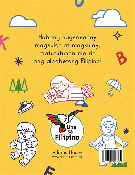 Kaya Ko Na 1 Alpabetong Filipino Activity Book Adarna House