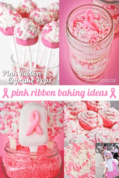 Pink Ribbon Baking Ideas For Breast Cancer Awareness • Love From The Oven
