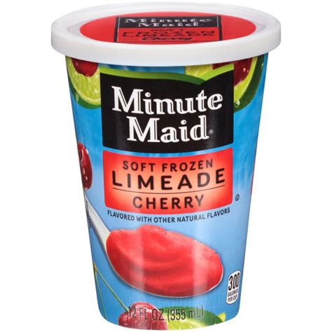 Minute Maid Soft Frozen Cherry Limeade 12 Fl Oz Delivery Or Pickup