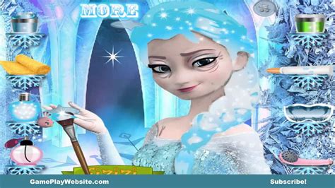 Elsa And Anna Dress Up And Makeup Hospital Games Compilation Online For