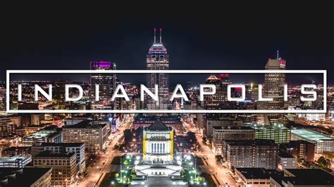 Indianapolis Night Cinematic 4k Youtube