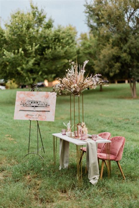 Two Different Dreamy Scenes Make Up This Outdoor Wedding Inspiration