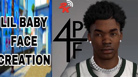 Lil Baby Face Creation On 2k21 Lil Baby Face Creation Tutorial Youtube