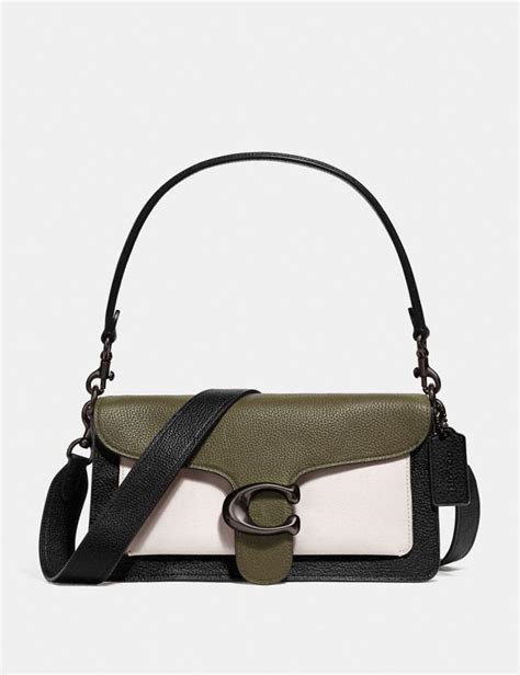 Find out more about coach tabby at coach.com. Tabby Shoulder Bag 26 in Colorblock | COACH