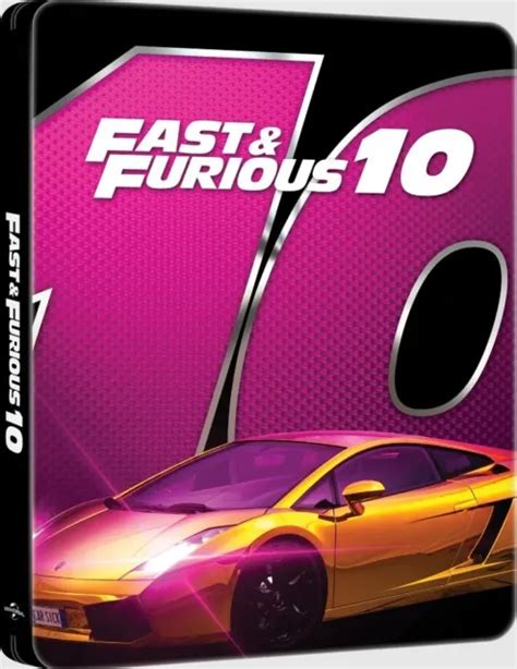 Fast And Furious 10 Fast X Limited Edition Steelbook 4k Uhd Blu Ray