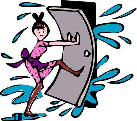 Closing The Door Cartoon Clipart Full Size Clipart 5646420