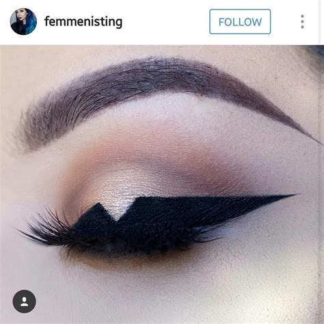 Unique Eyeliner Look By Femmenisting On Instagram Skin Makeup