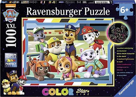 Ravensburger 13703 Jigsaw Puzzle Team Paw Patrol 100 Pieces Amazon