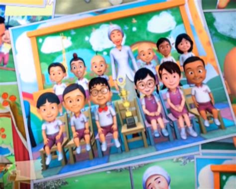 Ayah ku kirimkan doa semoga engkau tenang di alam syurga ayah kan ku ingat selalu pengorbanan yang telah engkau berikan. Terima Kasih Cikgu (lagu) | Upin & Ipin Wiki | Fandom