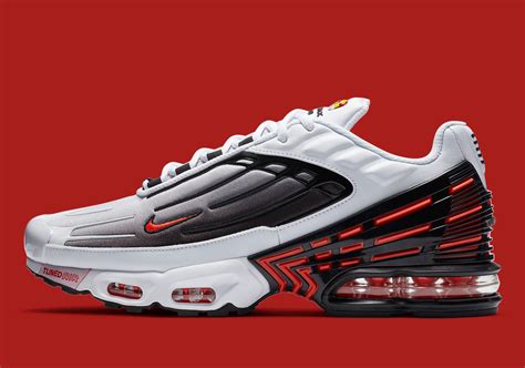 In 1987, nike released a shoe that changed the sneakers game completely. The Nike Air Max Plus 3 Appears In Classic White/Black/Red ...
