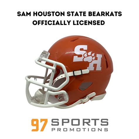 Sam Houston State Bearkats Mini Football Helmet 2021 97 Sports Promotions