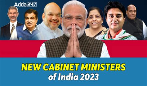 New Cabinet Ministers Of India Updated List