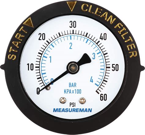 Buy Measureman 2 Dry And Utility Pressure Gauge Start And Clean