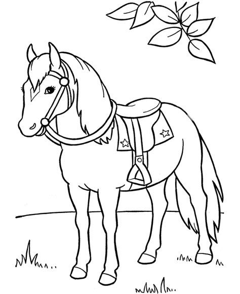 Printable Horse Coloring Pages For Kids Free Printable Coloring