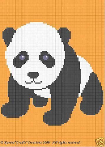 Panda Bear Pattern Ebay