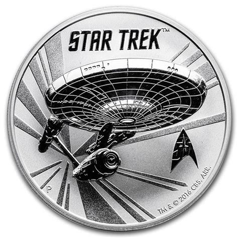 Tuvalu 1 Dollar 2016 Star Trek Uss Enterprise Ncc 1701 Catawiki