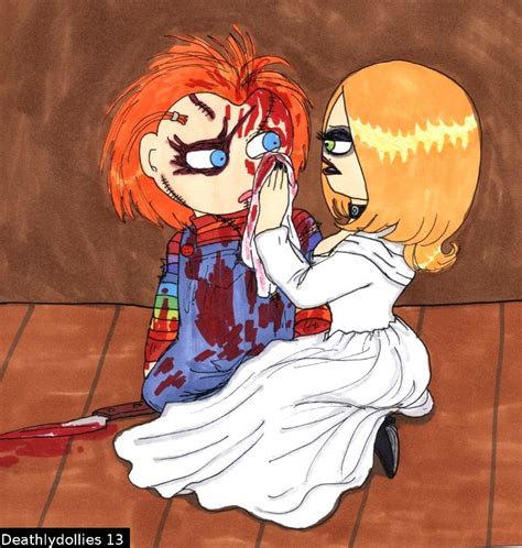 Chucky and tiffany being cuties love you baby doll. Pin on Coloring Pages