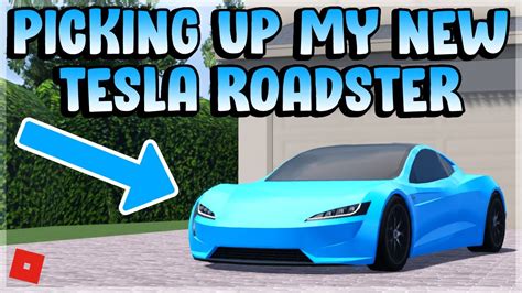 Buying The Tesla Roadster Rp Southwest Florida Roblox Youtube