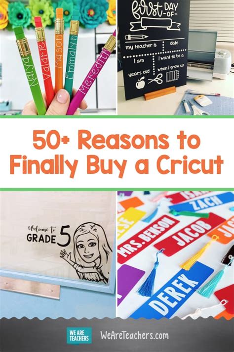 Incredible Ways To Use Cricut In The Classroom Teacher Projects