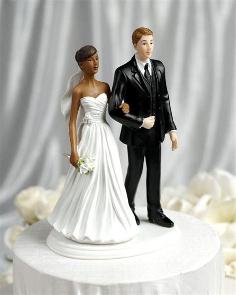 Funny African American Wedding Cake Toppers