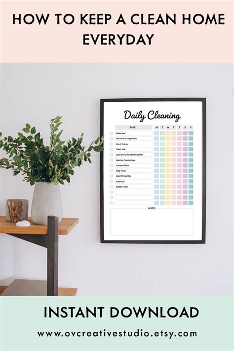 This Daily Cleaning Schedule Helps You To Fit In Every House Chore And Organize Your Home