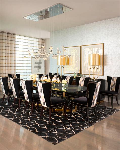 Midcentury Modern Dining Room With Glass Topped Dining Table Hgtv