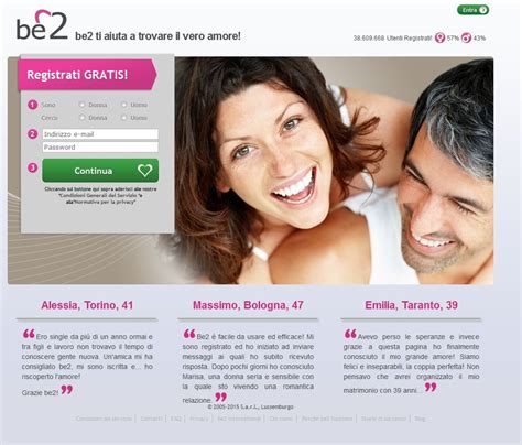 be2 migliori siti di incontri in italia