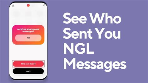 How To See Who Sent You Ngl Messages Easy Youtube