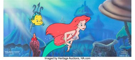 Disneys The Little Mermaid Tank You For Dat Ariel Flounder Sebastian