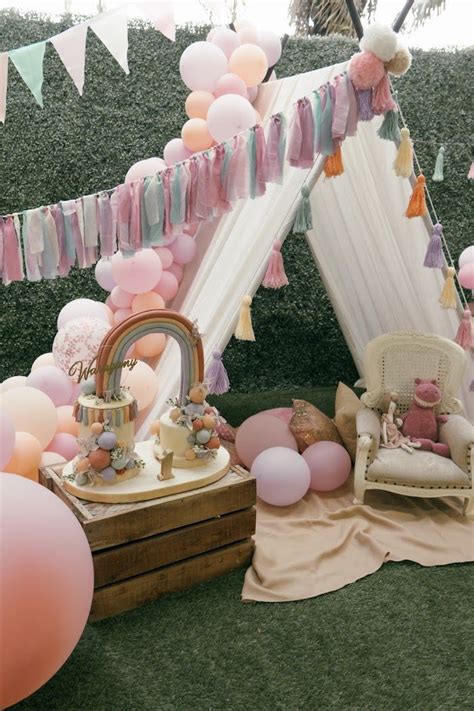 Vintage Boho Picnic Party Karas Party Ideas Girl Birthday