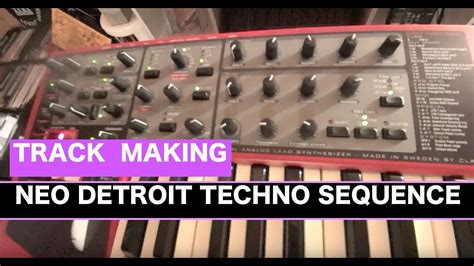 Track Making Neo Detroit Techno Sequence Loudspeaker Survey Youtube