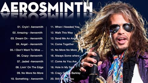 Top 100 Aerosmith Best Songs Aerosmith Greatest Hits Full Album