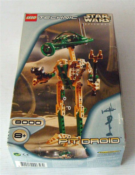 Lego ® Technic Star Wars 8000 Pit Droid 217 Parts 8 Newnew Ebay
