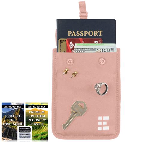 Hidden Bra Wallet Travel Pouch And Secret Pocket For Passport Money And Valuables Undercover