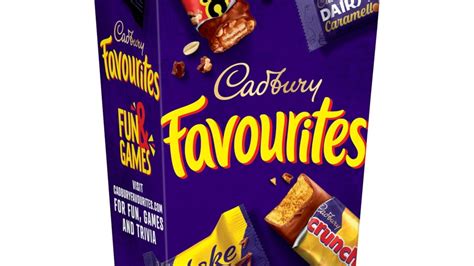 australia s favourite best and worst chocolates in cadbury favourites box daily telegraph